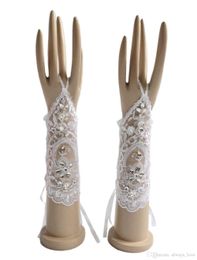 2019 New Arrival High Quality Hot Sale Cheap In Stock Bridal Gloves Wedding Accessories Party Gloves Luva De Noiva ST022
