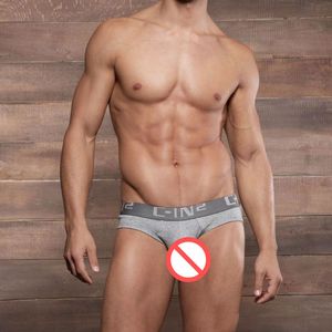 Nouvelle marque hommes coton slips taille basse sous-vêtements haute qualité caleçons gay pantalons courts caleçons pour hommes serrés