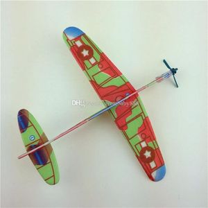 2017 nouveaux enfants jeu de cerveau jouets planeur modèle bricolage main jette avion modèle d'avion pour bébé jouets C2041
