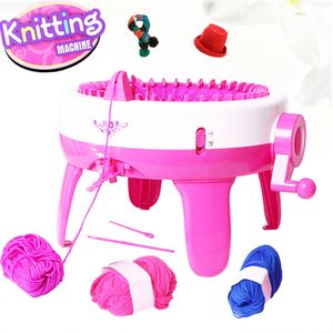 Enfants Tricoting Machine 40 aiguilles Pulllaon Circular Knittingdiy Scarf Chapeau tisser