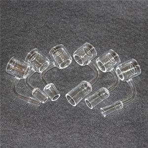 Rook XXL Quartz Thermal Banger 10mm 14mm 18mm Dubbele Tube Smoking Bangers Nail Voor Glass Water Pijpen Oliereiljes Bongs