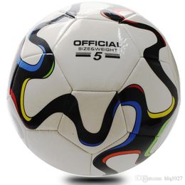 2017 Nieuwe League Football Match Train Soccer Ball Anti-Slip Survetement Football TPU voetbal Ball gratis verzending IRQMC