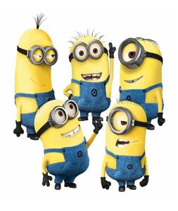 2017 New Minions Movie Wall Stickers for Kids Room Home Decorations DIY PVC CARTOON DÉCALES ENFANTS CADEAU 3D Mural Arts Affiches8742554