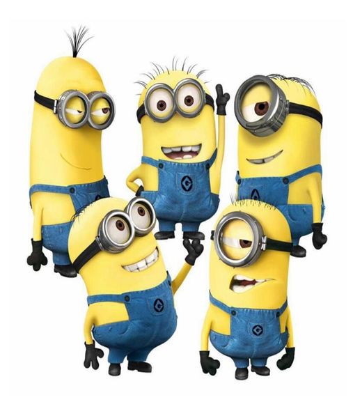 2017 New Minions Movie Wall Stickers for Kids Room Home Decorations DIY PVC CARTOON DÉCALES ENFANTS CADEAU 3D Mural Arts Affiches8742554