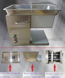 NUEVO 110V QX Slicer Meat Cutter Equipo de procesamiento de alimentos Máquina cortadora de carne ampliamente utilizada en el restaurante