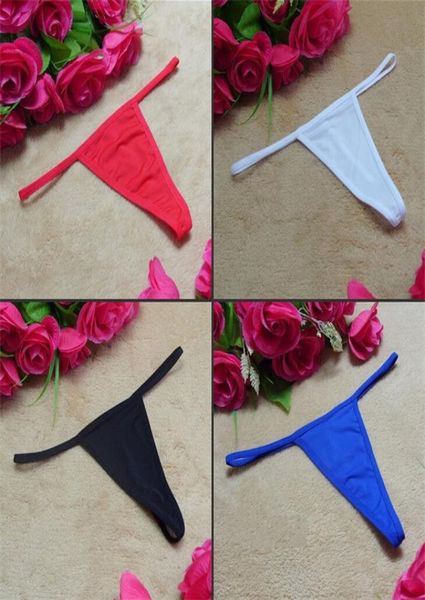 2017 Nuevo Sexy Gstring G V String Tanga mujeres bragas de encaje Sexy T espalda ropa interior cintura baja todo súper elástico Ch8562184