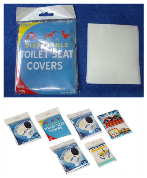 LE MOINS CHER !!! Tapis de couverture de siège de toilette jetable, papier écologique, tampon de papier toilette pour voyage/Camping, accessoires de salle de bain