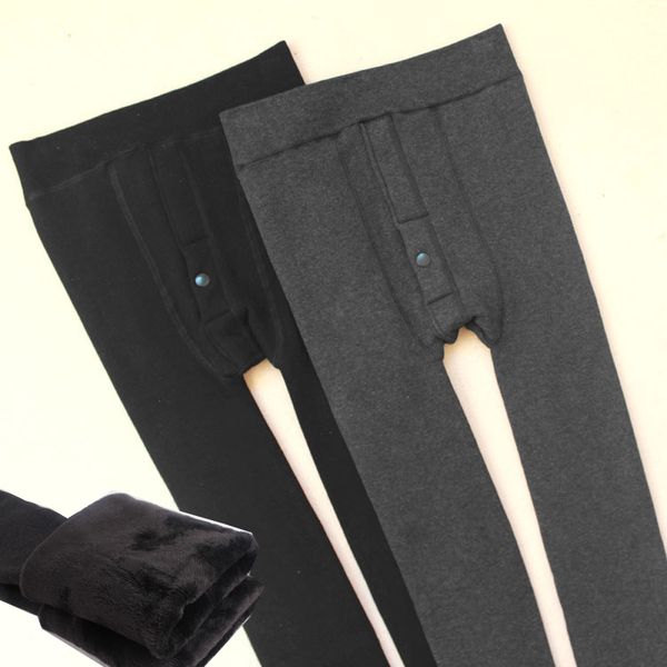 2017 nouveau hiver hommes sous-vêtement thermique doux hommes pantalons en bambou longs Johns sous-vêtement serré chaud épaississement leggings plus velours