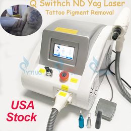 Le plus récent 2000mj Q Switch Nd Yag Laser Tattoo Removal Machine Pigments Age spot Removal Peau Rejuevantion dispositif 530/1064/1320nm