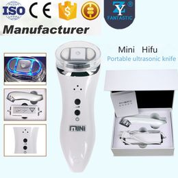 2017 Populaire Draagbare Mini Hifu Gezicht Lifting Rimpel Removal RF LED Huid Draai de Skin Care Beauty Machine