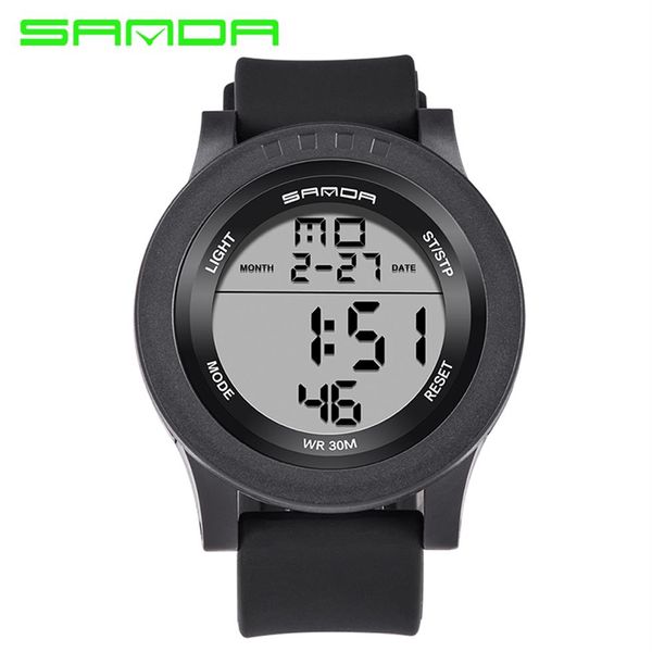 2017 Sanda Sport Digital Watch Men Top Brand Luxury Famous Military Chepping Matches For Male Clock Electronic Relogie Masculino219Q