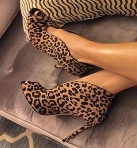 2017 Sexy poisson Toe Cheville Bottes De Mode V Style Velours chaussons Chaude Femmes Chaussures Talons Hauts Peep Toe Bottes Plus La Taille