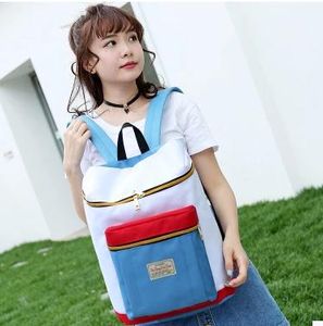 2017 Mochilas escolares para estudiantes Anello Mochilas para mujeres Moda Campus Tela impermeable Oxford Mochila Japón Marca Bolsa de calidad superior al por mayor