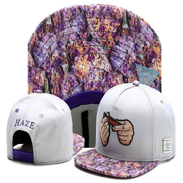 2017 Summer Cayler Sons HAZE KUSH smoke Casquettes de baseball floral pour Casquettes chapeus Femmes Hommes Outdoor Snapback chapeaux Sport Fashio214S