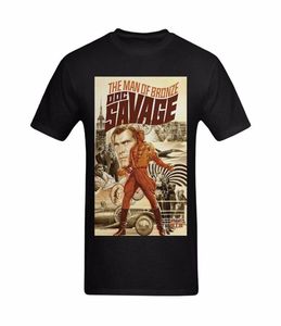 2017 Summer New Fashion Men T Shirt Algodón Slim Fit Simple Doc Savage Cover Men de alta calidad Camiseta Masculina Masual White 6428747