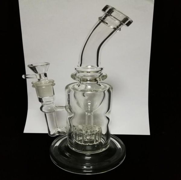 2017 Grossiste Bangs en verre épais Torus Fonction recycleur conduites d'eau plates-formes pétrolières dab rig pipes à fumer 144mm joint femelle6702951