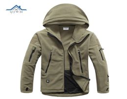 2017 Winter Warm Hocking Doble Espesado Borre con captura de vellón polar masculino Tad Tactical Multi Pocket Hoodies Thelmal Jacket M1534260