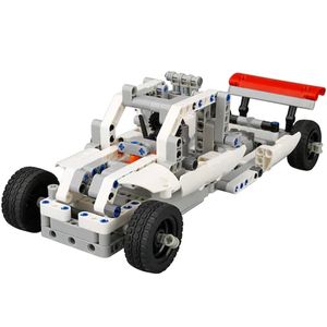 2017a - 27 DIY 2 in 1 bouwstenen Afstandsbediening Auto Intelligente speelgoedcadeau