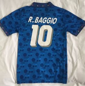 1994 maillots de football rétro italys maglia italia maglie star R.BAGGIO 10 Baresi MALDINI MAILLOT SHIRTS kits hommes Maillots de football jersey