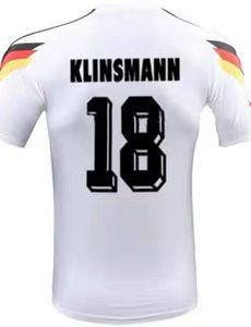 1988 1990 1992 2006 maillots de football rétro ALEMANIA vintage KLINSMANN VOLLER Moller GOTZE MATTHAUS camisa maillot kits hommes Maillots de football jersey