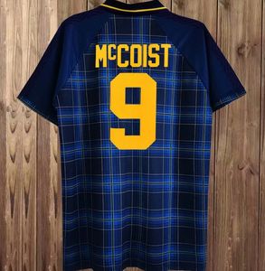 Schotland Voetbalshirts 1986 1988 1991 1996 1998 klassiek Vintage 1991 1993 voetbalshirts McCOIST GALLACHER LAMBERT tenues heren Maillots de voetbaltrui