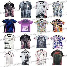 24 25 Soccer Jersey Cartoon Isagi Atom Tsubasa Minamino Asano Doan Kubo Ito Kids Kit Japans Speciaal uniform voetbalhirt Maillot de voet Sakura Tokyo Dragon 18 19