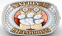 2018 2019 Clemson Tigers Championnat final Championnat Ring Fan Men Men Gift Wholesale Drop Shipping9704564