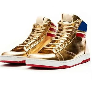 des chaussures 2024 Designer Shoes basketball Casual shoe The Never Surrender High-Tops trump trumps Running Gold Custom Men Outdoor Sneakers Comfort Sport Trendy Lace-up