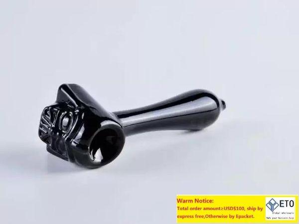 2018 Animal Face Pipe Bongs Brûleur à mazout Pipe en verre d'eau Plates-formes pétrolières Fumer