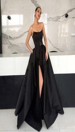 2018 Arabisch goedkope zeemeermin prom jurken Long Elegant Evening Formal Dress Cocktail Party -jurken Abendkleider High Slit7945069