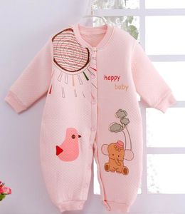 2018 herfst en winter modellen katoen pasgeboren onesies katoenen baby's kleding veranderd in baby slaapzakken twee slijtage