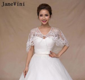 2018 perle en dentelle Cape Bridal pour robes de mariée Femme Summerspring Lace Bolero Sposa Châles courts