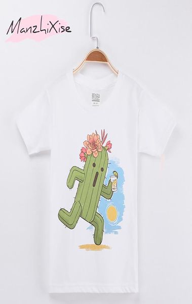 2018 NUEVA Ropa para niños Camas para niños Corriendo Cactus alta calidad 100 Cotiche de algodón Camiseta Short Shorthing Cops Baby8868709
