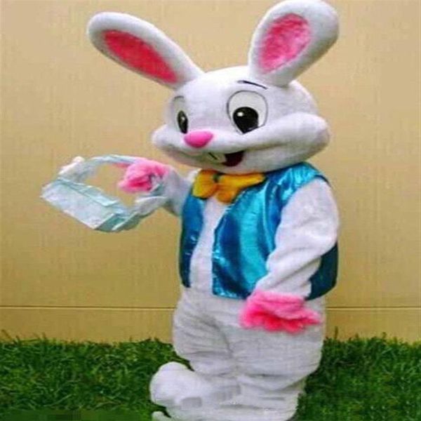 2018 tout nouveau costume de mascotte adulte lapin de pâques costume de mascotte lapin dessin animé Fancy230G