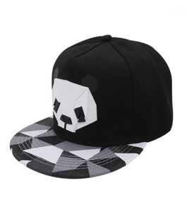 2018 Cartoon Panda Capes de baseball réglables Snapback Casquette Chapeaux pour les jeunes hommes Dance Animal Cap Hip Hop Sun Bone Hat15991342