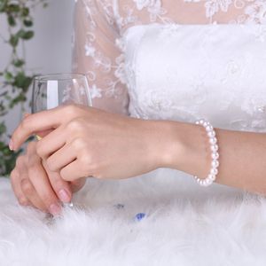 2018 goedkope bruids sieraden faux parels vrouwen avond prom party armband bruids accessoire ketting in voorraad wit 2018