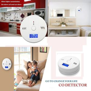 CO Koolstofmonoxide Gas Sensor Monitor Alarm Poisining Detector Tester voor Thuisbeveiliging Surveillance Hight Kwaliteit Gratis verzending