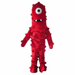 2018 Remise usine Muno Costume De Mascotte De Yo Gabba Gabba Robe Taille Adulte 3353