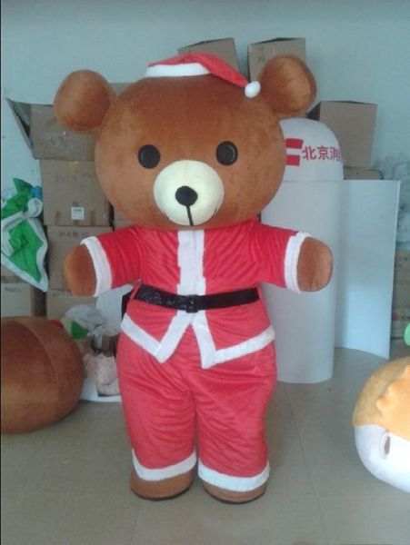 2018 Discount vente d'usine bonhomme de neige de Noël cerf de Noël ours de Noël costumes de mascotte accessoires costumes