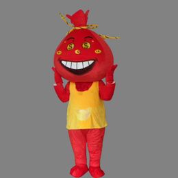 2018 korting fabriek verkoop schattige rode portemonnee mascotte pocketbook portemonnee kostuum fancy verjaardag partij jurk halloween carnavals kostuums