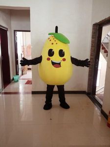 2018 korting fabriek verkoop fruit en groenten peren mascotte kostuum rollenspel cartoon kleding volwassen grootte hoogwaardige kleding gratis sh