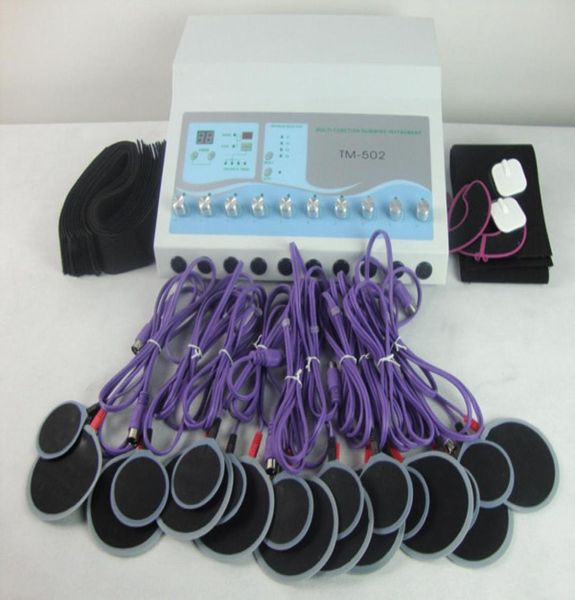 2018 Máquina de estimulación electrónica ondas rusas EMS Estimulador de músculo eléctrico para tratamiento delgado Spa Salon Home Use6438723