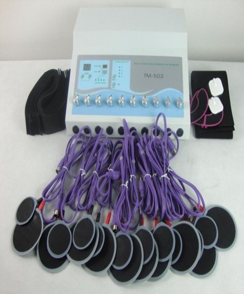 2018 Máquina de estimulación electrónica ondas rusas EMS Estimulador de músculo eléctrico para tratamiento delgado Spa Salon Home Use8052450