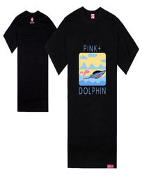 2018 Europe et AMA New Pink Dolphin Hip Hop T-shirt à manches courtes Shirt Tee Tee Hot Sell Factory Prix de bonne qualité Mabille XXXL4219381