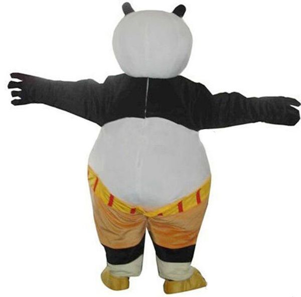 2018 Vente directe d'usine Taille adulte Kungfu panda Costume de mascotte Kung Fu Panda Costume de mascotte Kungfu panda