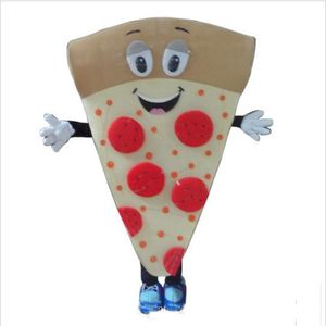 2018 vente directe d'usine personnage de dessin animé adulte mignon pizza costume de mascotte déguisement costume de fête d'Halloween livraison gratuite