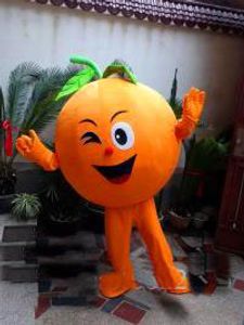 2018 Vente directe d'usine costume de mascotte de fruits orange costume taille libre costume de mascotte costume Fancy Dress Cartoon Character Party Outfit Costume