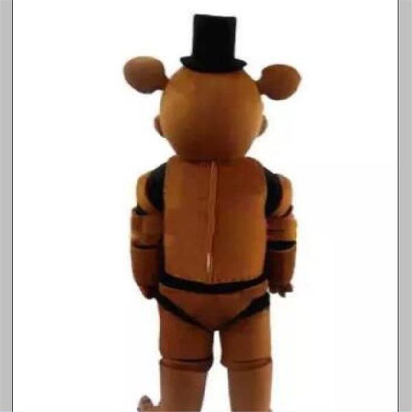 2018 usine cinq nuits chez Freddy's FNAF Freddy Fazbear Costume de mascotte mascotte de dessin animé mascotte personnalisée Costume289n