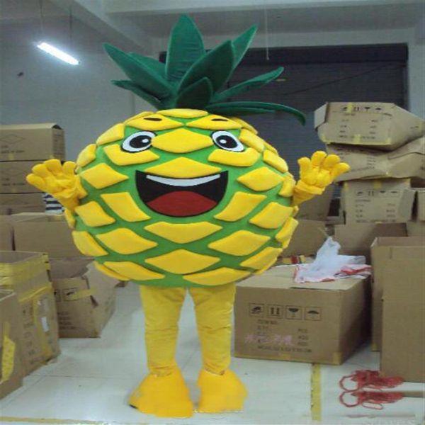 2018 Usine ananas fruit tout nouveau Costume de mascotte tenue complète déguisement mascotte Costume tenue complète Costume2753