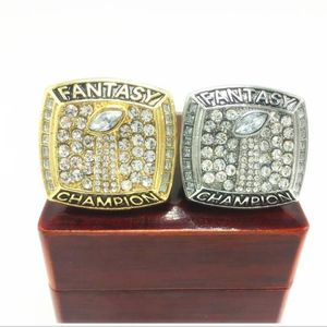 2018 Fantasy Football Championship Alloy Ring Birthday Gift Collection 261s